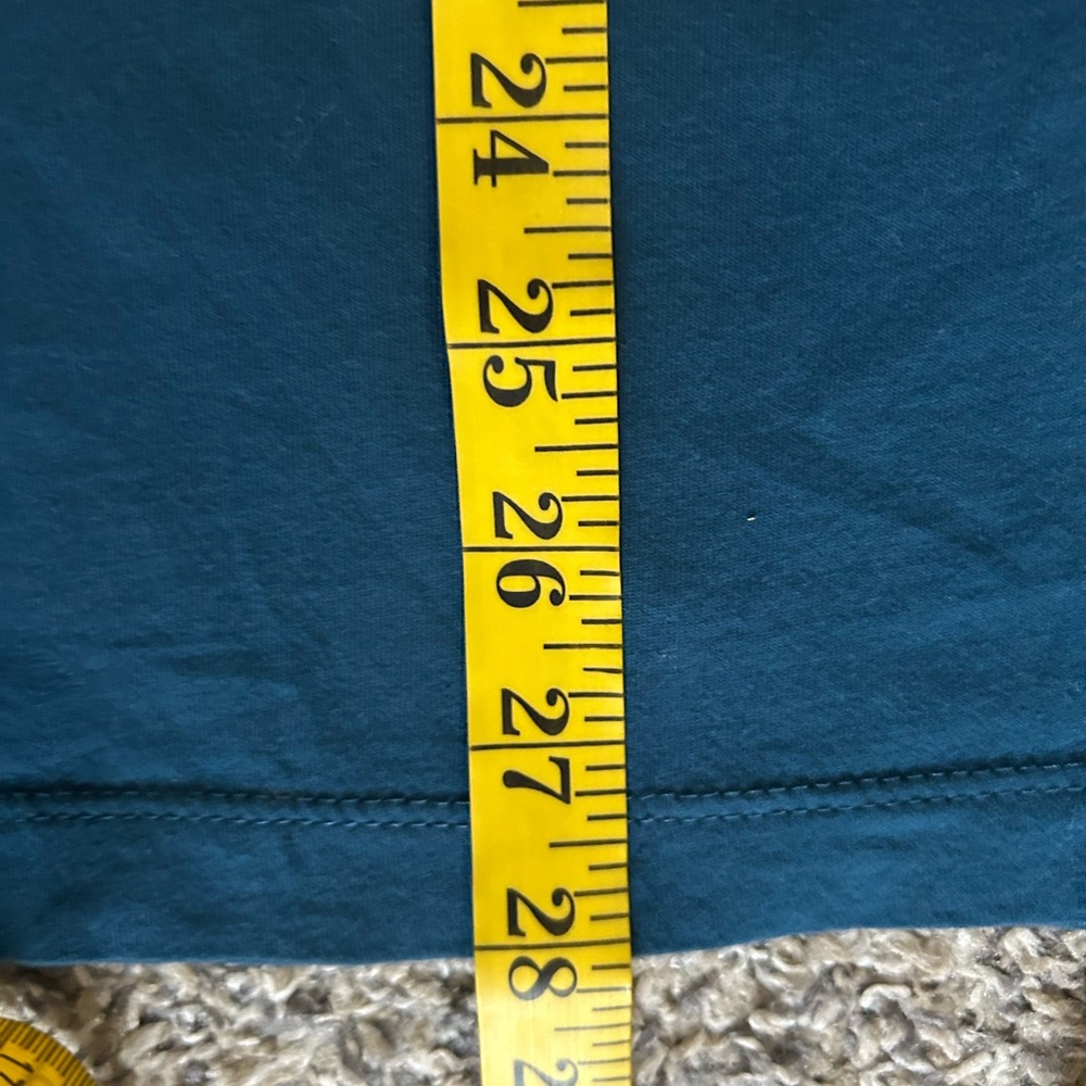 5/$25 True Religion men’s deep teal and orange t-shirt size XL - Picture 6 of 6